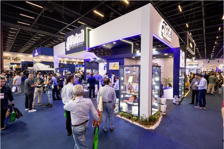 estande concrete show são paulo expo total revestimentos